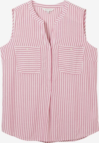 TOM TAILOR Bluse in Pink: predná strana
