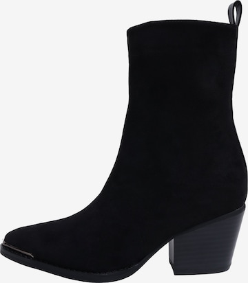 Hailys - Botines en negro: frente