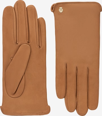 Gants 'New York' Roeckl en marron : devant