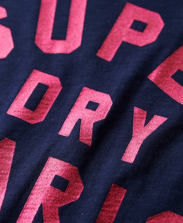 Superdry Μπλουζάκι σε μπλε
