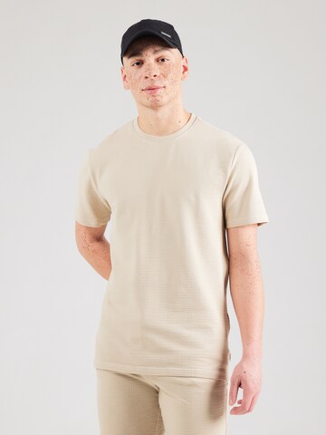 Only & Sons T-Shirt 'ONSKIAN' in Beige: Vorderseite