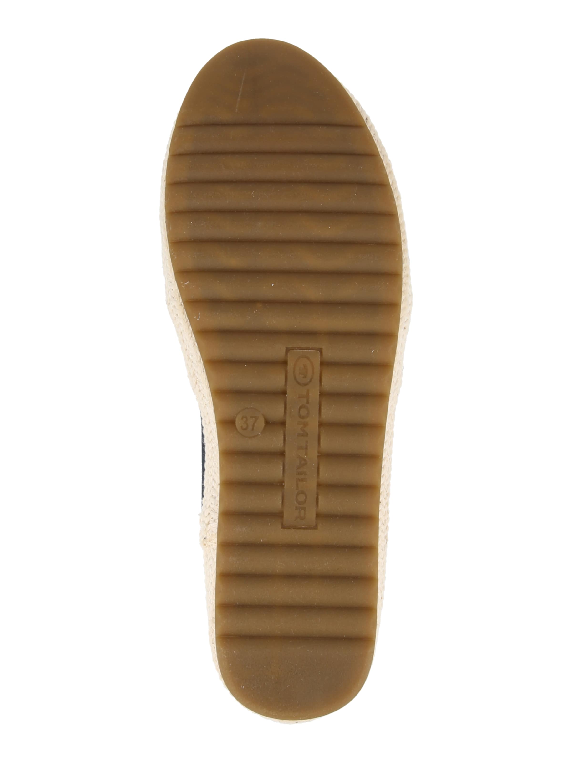 TOM TAILOR Espadrilles in Blau