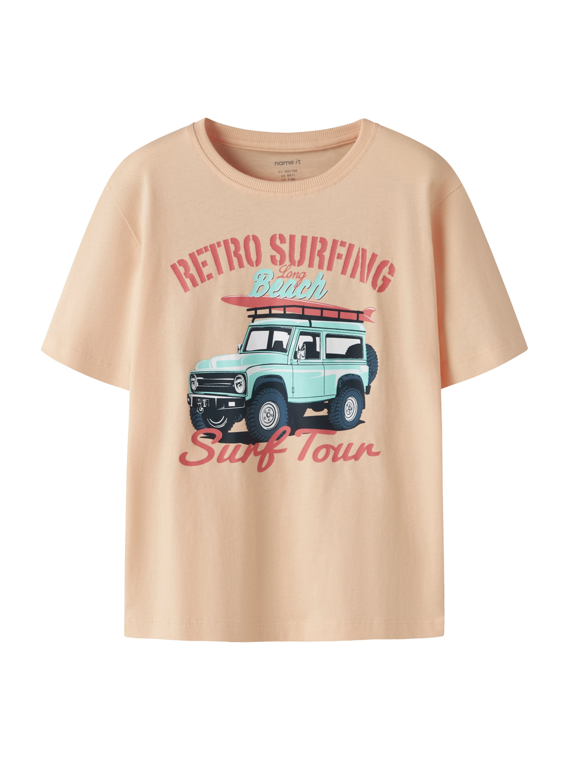 NAME IT Shirt 'NKMVAGNO' in Oranje: voorkant