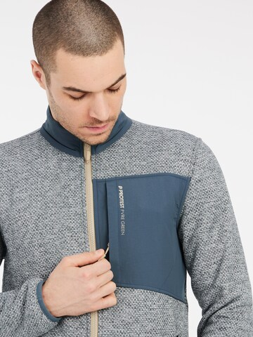 PROTEST Fleecejacke 'PRTHARPER'‌‌‌‌‌‌‌‌‌‌ in Blau