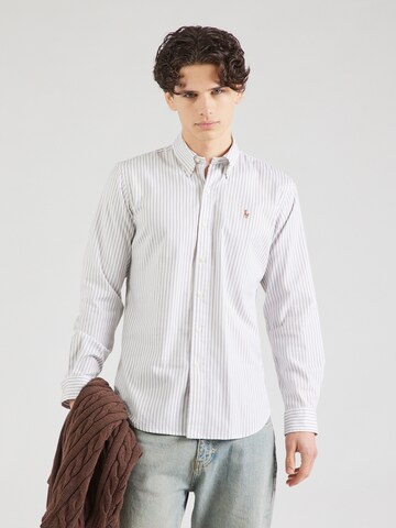 Regular fit Camicia di Polo Ralph Lauren in grigio: frontale