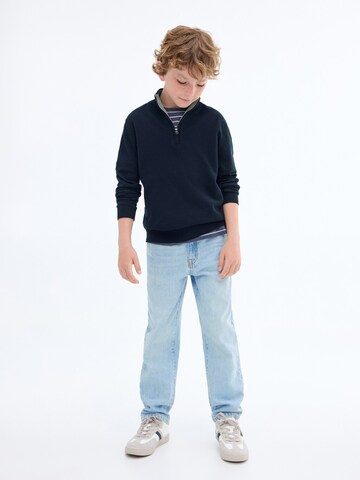 Pull-over 'HARRY' MANGO KIDS en bleu : devant