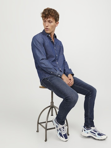 JACK & JONES Slim fit Jeans 'JJIGlenn JJOriginal' in Blue
