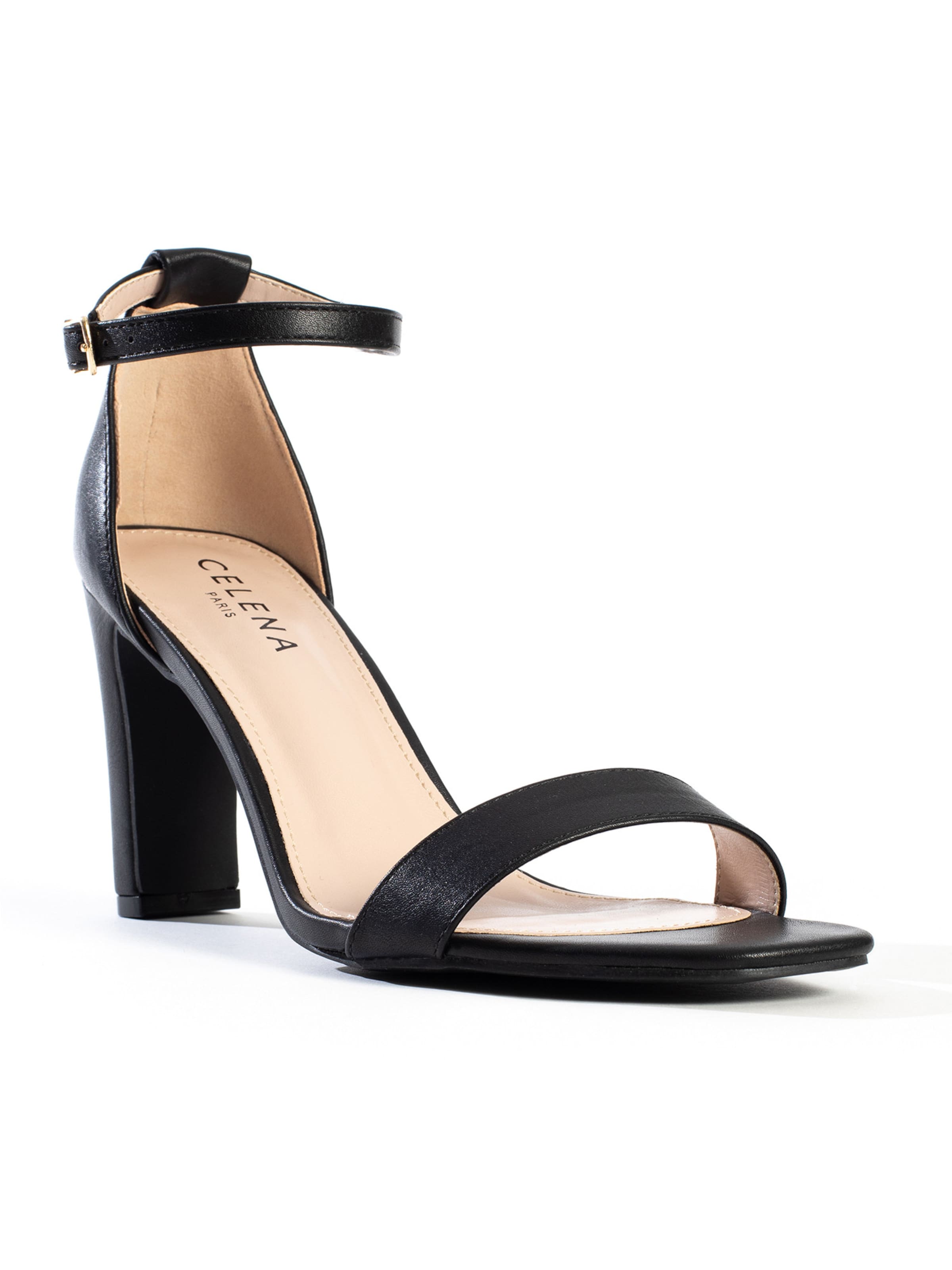 melns Celena Sandales
