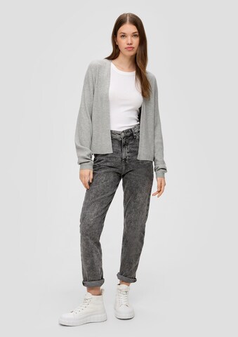 QS Strickjacke in Grau