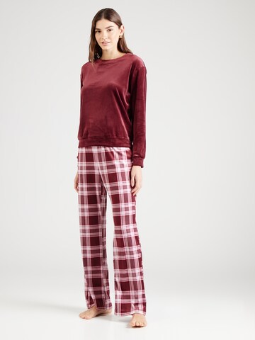 Hunkemöller Pyjama in Rot: Vorderseite