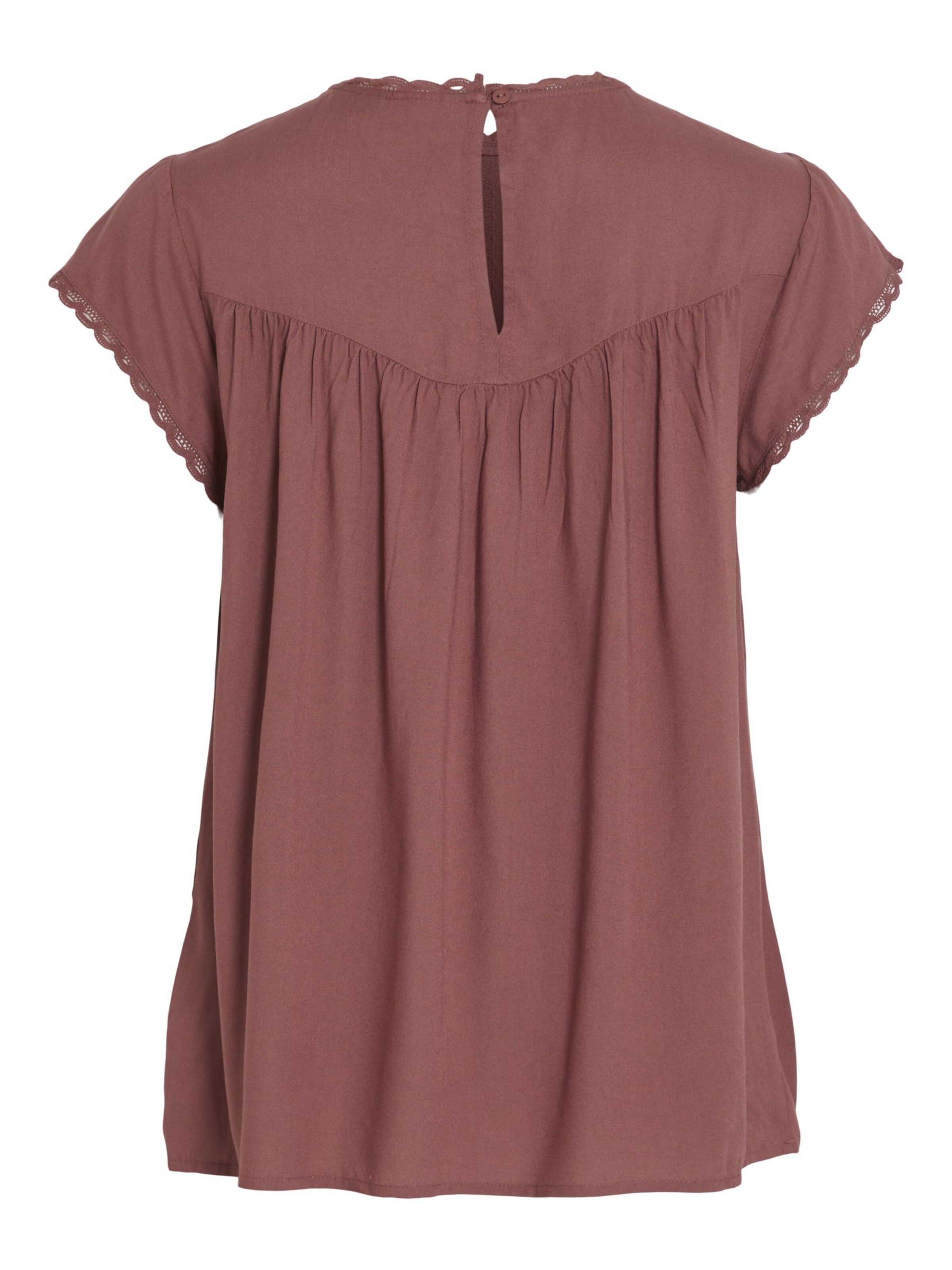 VILA Blouse in Brown
