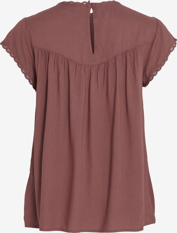 VILA Blouse in Bruin