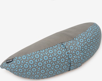 Yogishop Pillow in Blue: front