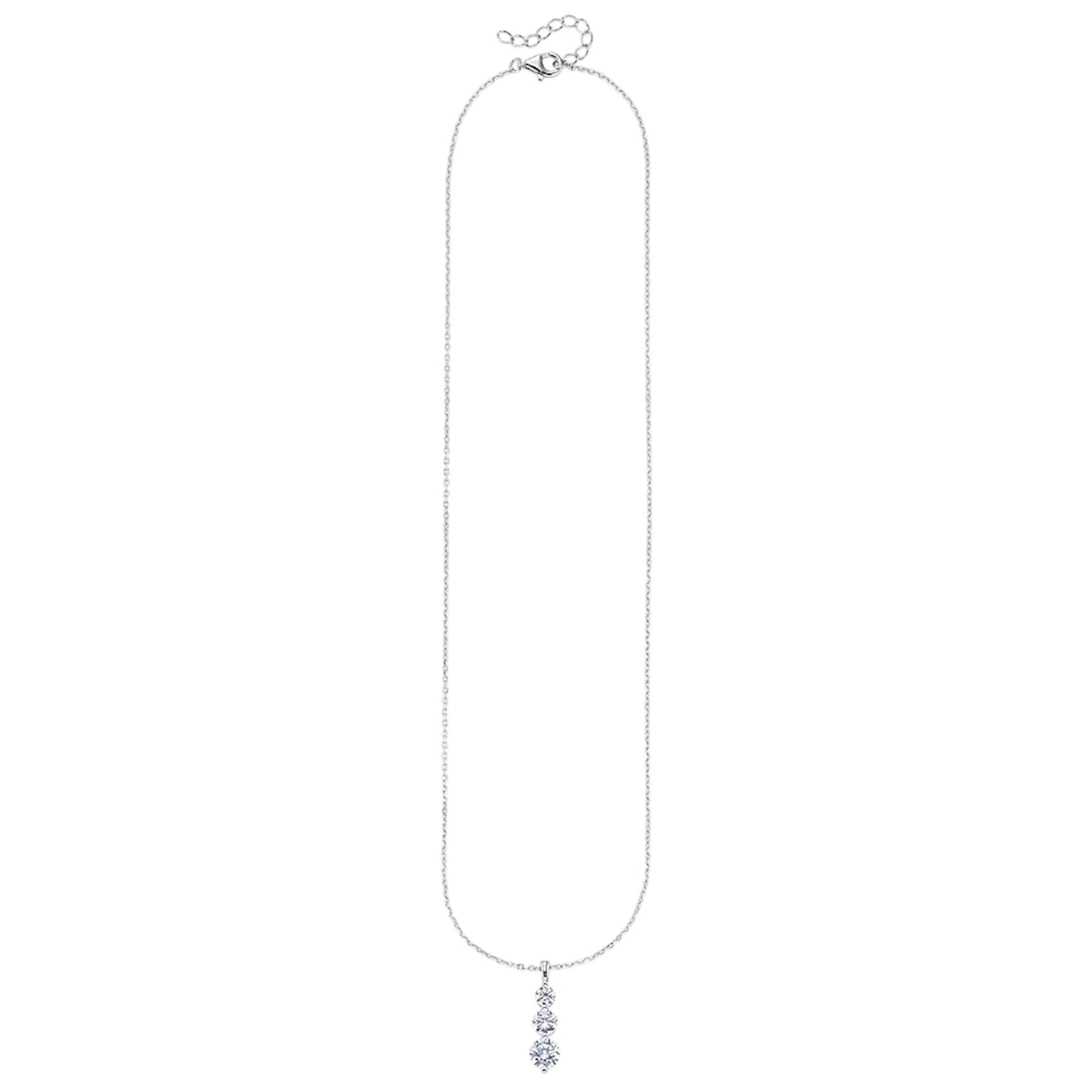 Bruno Banani LM Necklace in Silver: front