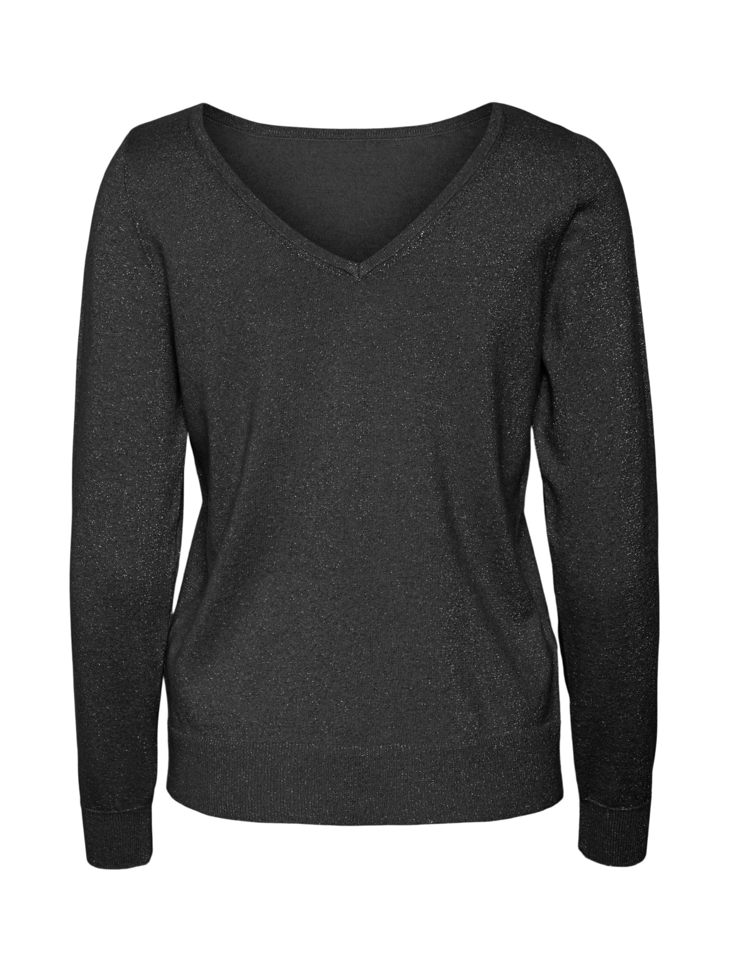 Pull-over '10317960' VERO MODA en noir : devant