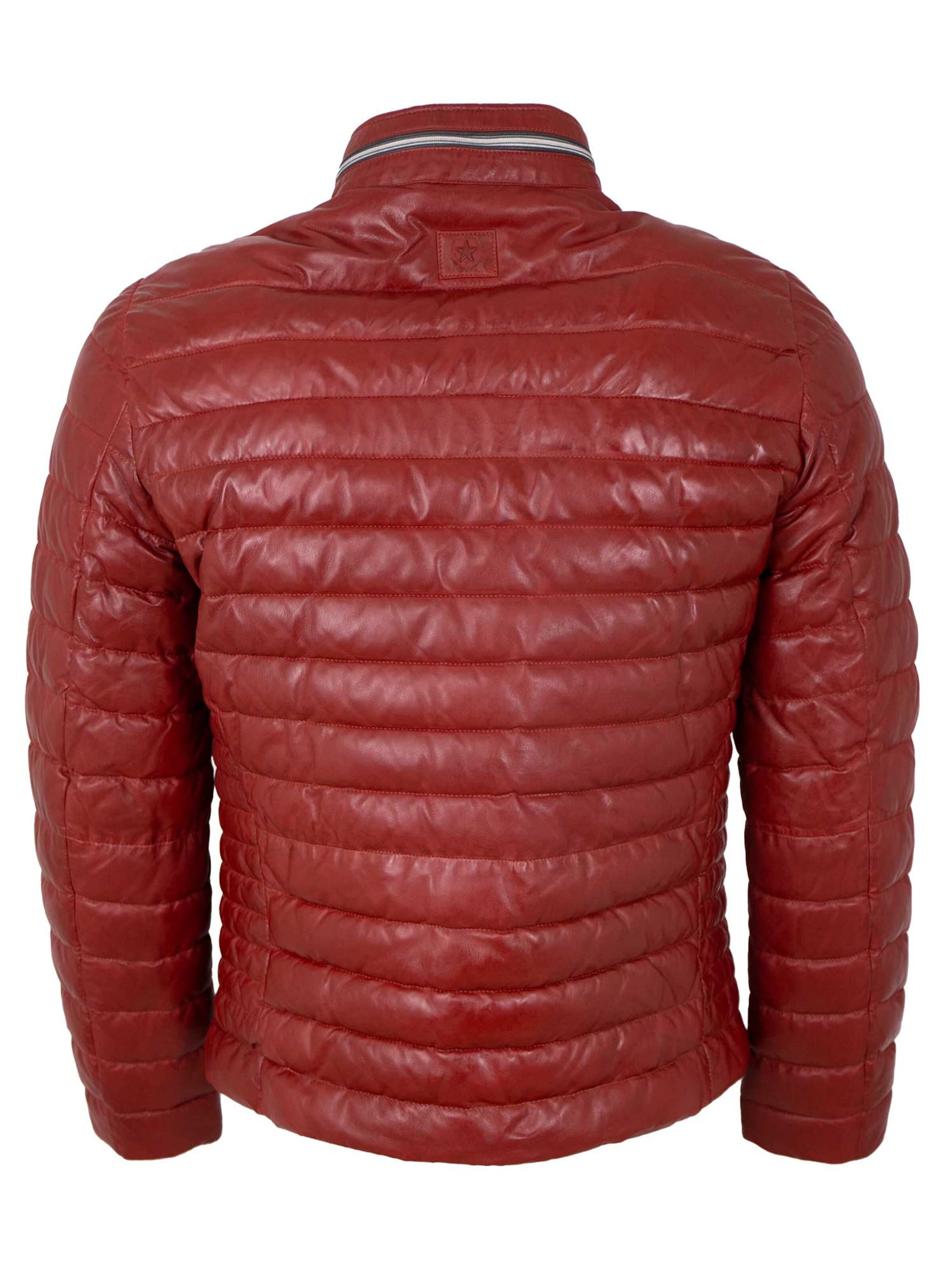 MILESTONE Between-Season Jacket 'MSCortino' in Red
