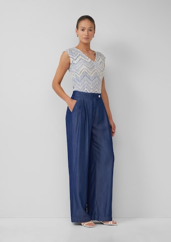 s.Oliver BLACK LABEL Wide leg Jeans in Blue