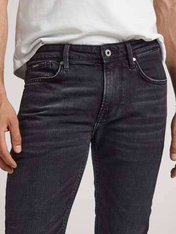 Pepe Jeans - Skinny Calças de ganga em cinzento
