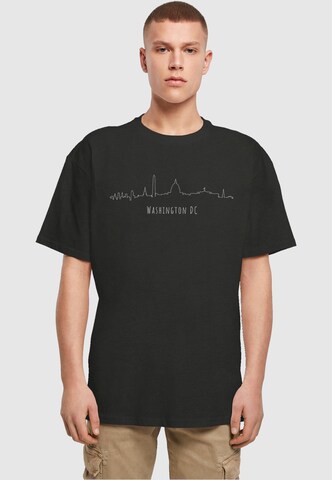 T-Shirt 'Washington X' Merchcode en noir : devant