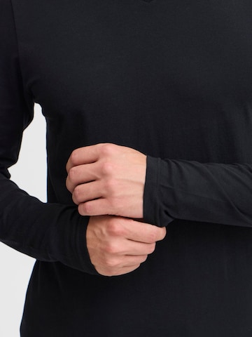 T-Shirt 'Basil' !Solid en noir