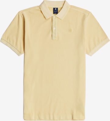T-Shirt G-STAR en jaune : devant