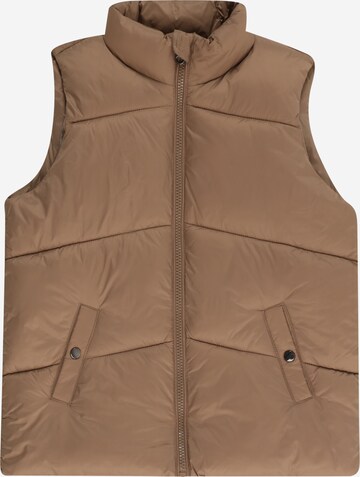 Vero Moda Girl Vest 'UPPSALA' in Brown: front