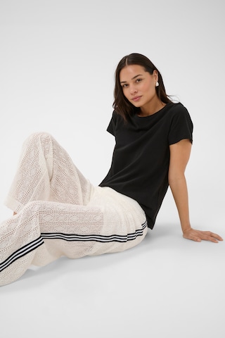Kaffe Slimfit Hose 'Donna' in Weiß