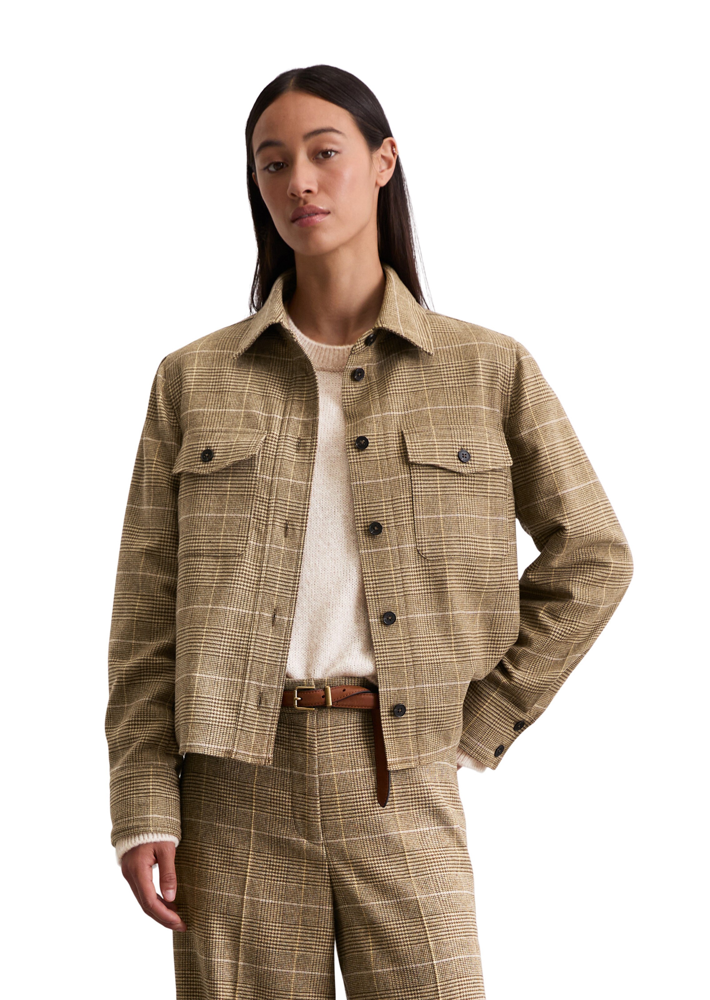 Marc O'Polo Tussenjas in Gemengde kleuren: voorkant