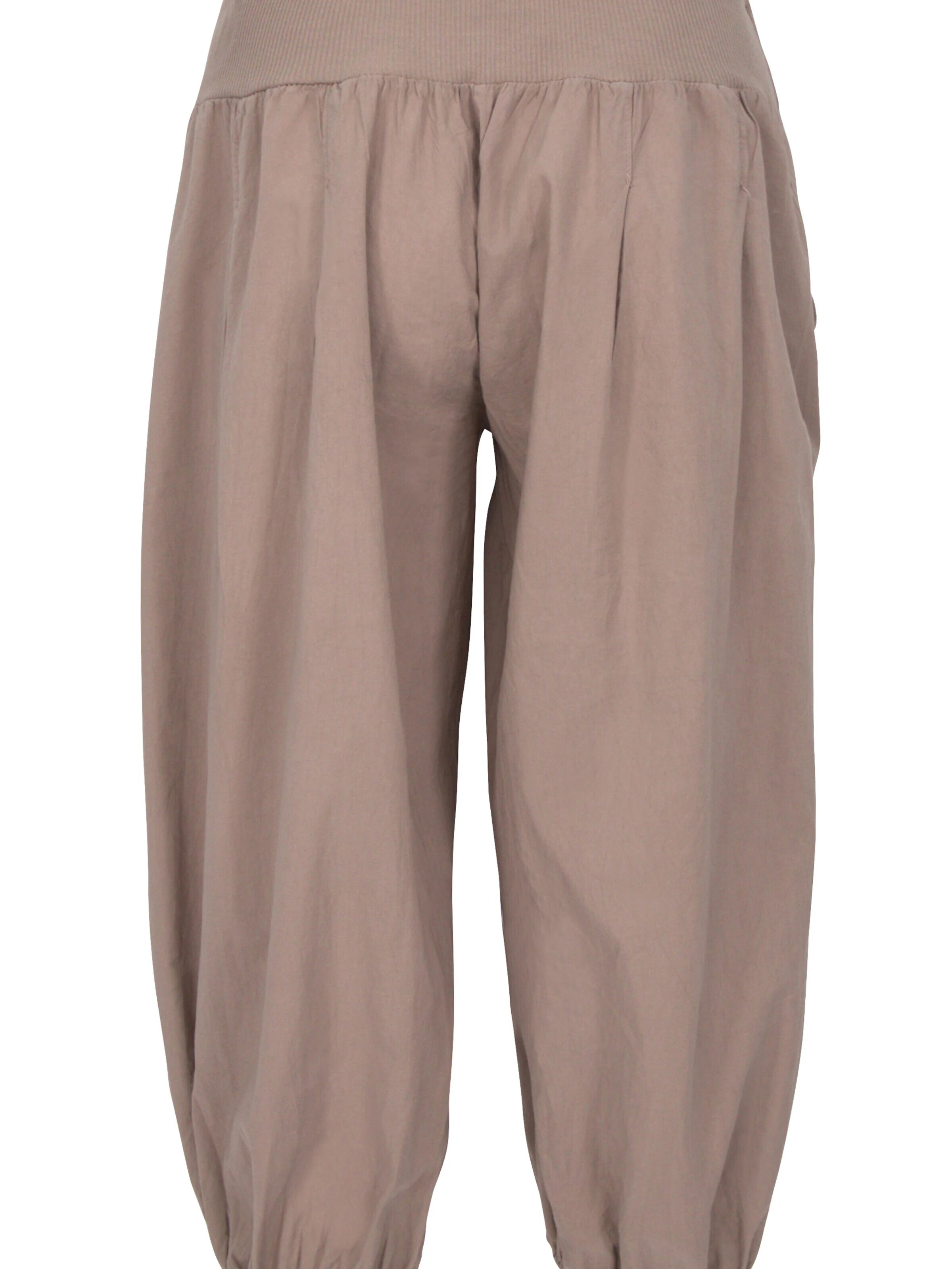 malito more than fashion Loose fit Harem Pants in Brown