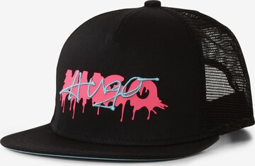 HUGO Cap 'Kody' in Black: front