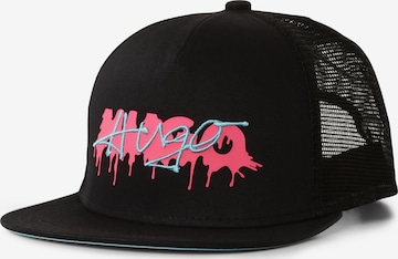 HUGO Red Cap 'Kody' in Black: front