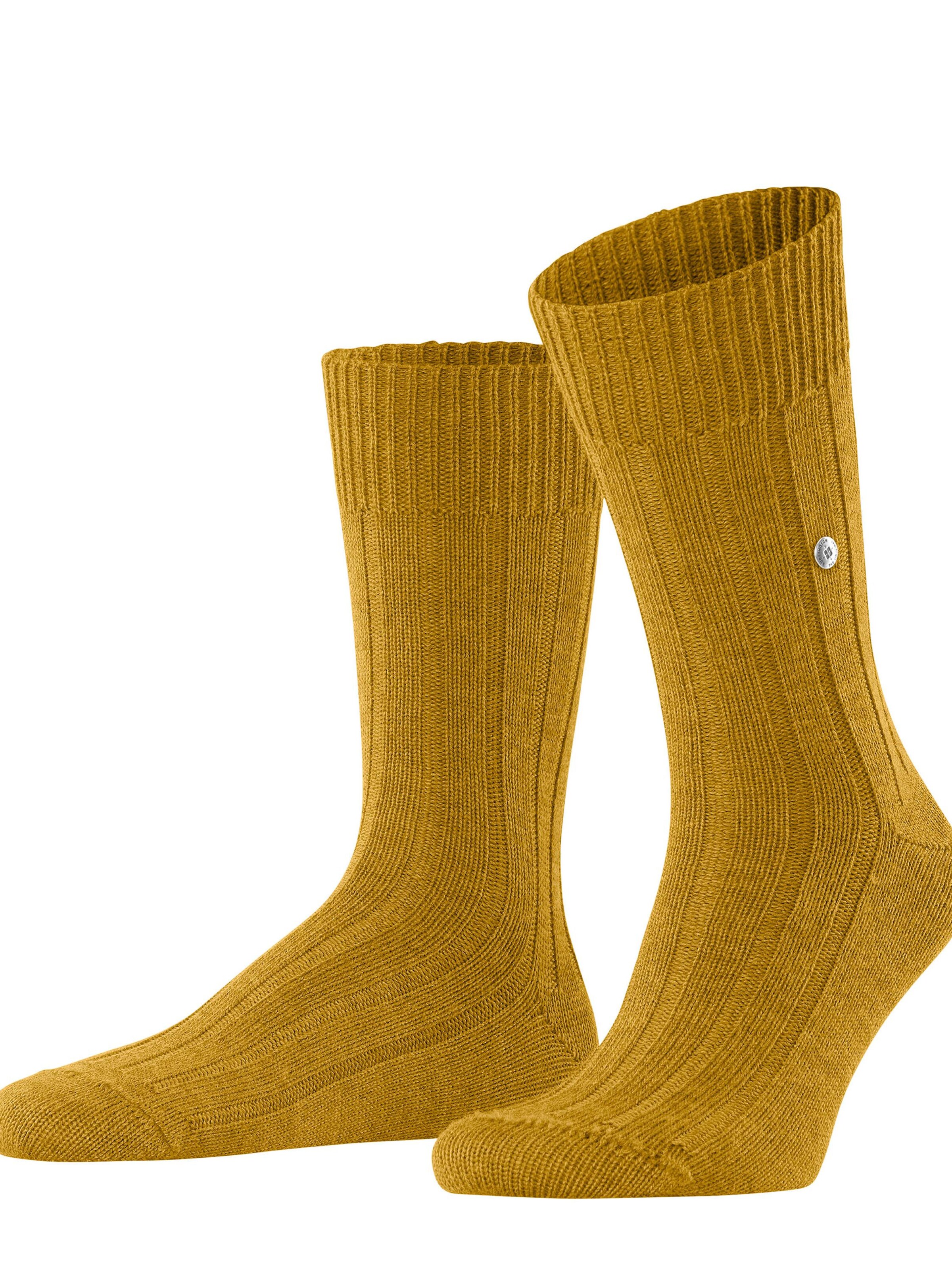 BURLINGTON Socks 'Dover' in Yellow: front