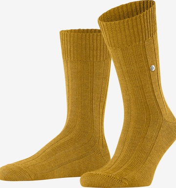 BURLINGTON Socks 'Dover' in Yellow: front