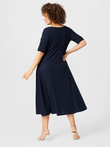 Lauren Ralph Lauren Plus Kleid 'MUNZIE' in Blau