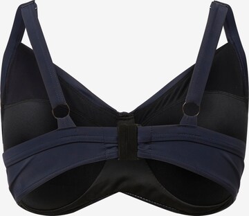 Ulla Popken T-shirt Bra in Blue