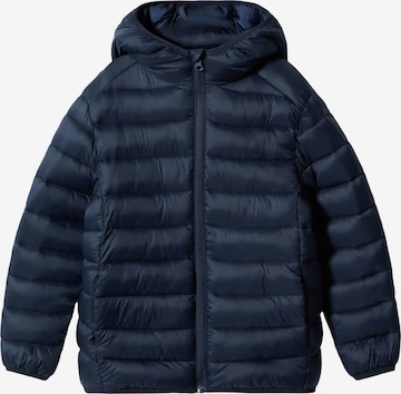 MANGO KIDS Winterjas 'Unicob' in Blauw: voorkant