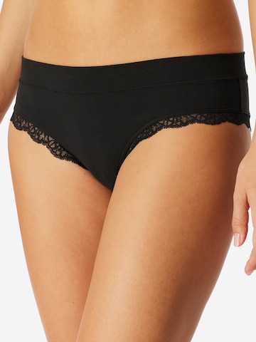 SCHIESSER Slip in Zwart: voorkant