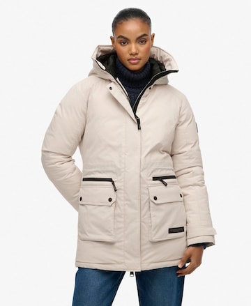 Superdry Parka in Grau: Vorderseite