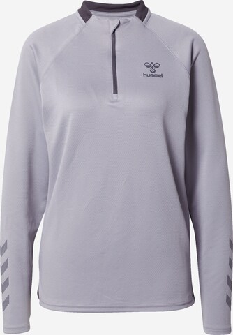 Hummel Athletic Sweatshirt in Grey: front