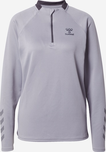Hummel Sportsweatshirt in grau / schwarz, Produktansicht
