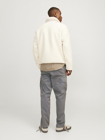 JACK & JONES Loosefit Cargobroek 'JJKarl Harlow' in Grijs