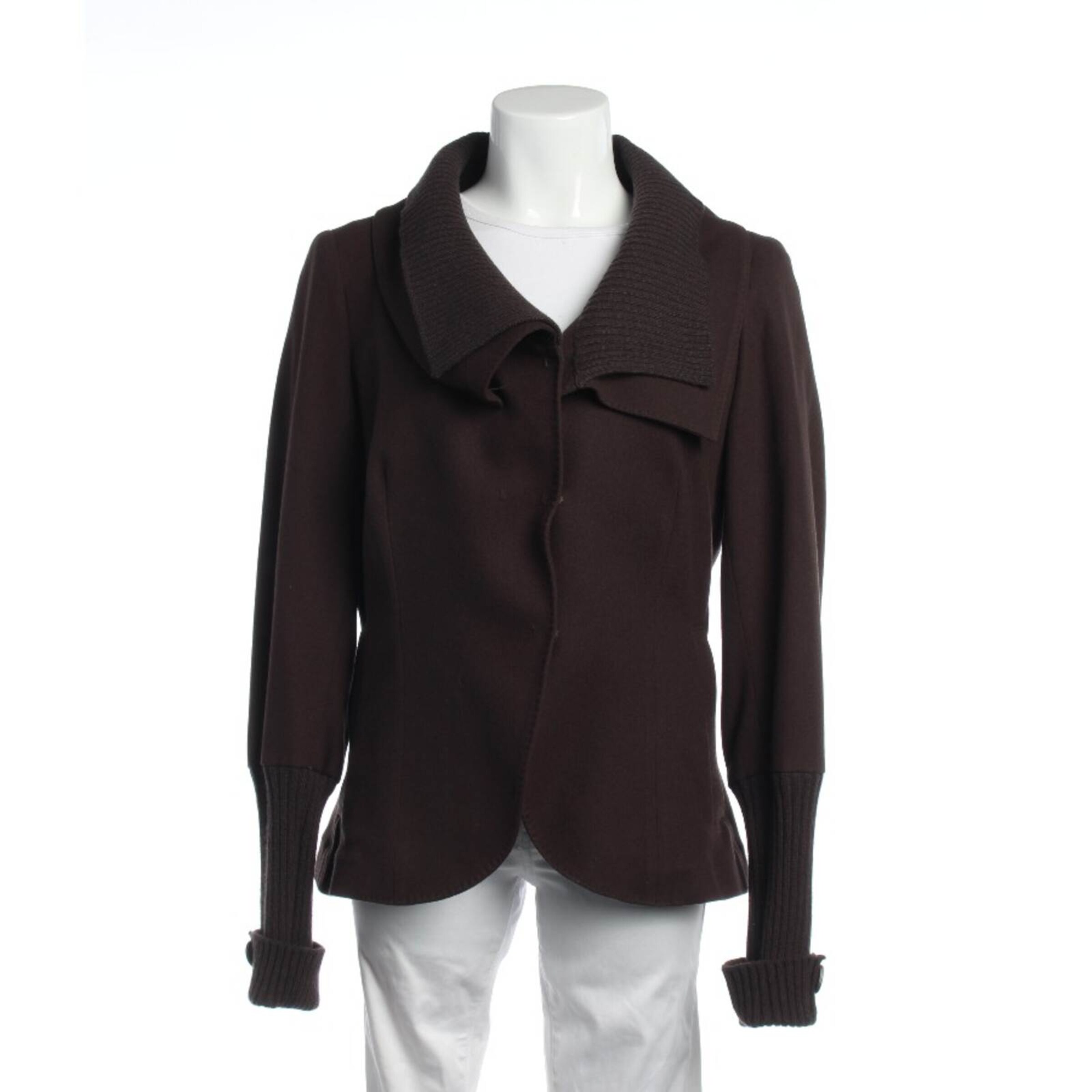 Brunello Cucinelli Übergangsjacke XL in Braun: Vorderseite