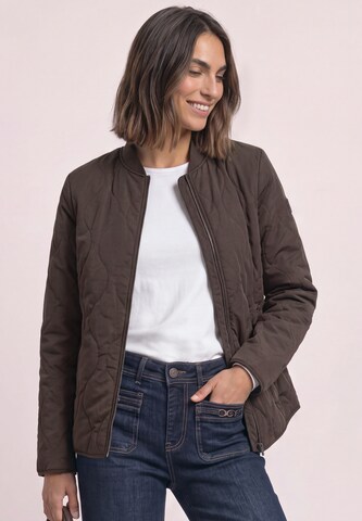 STREET ONE Between-Season Jacket in Brown: front