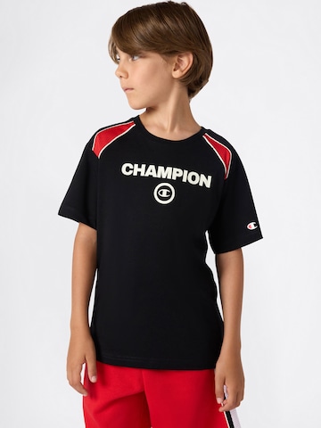 Champion Authentic Athletic Apparel Μπλουζάκι σε μαύρο: μπροστά