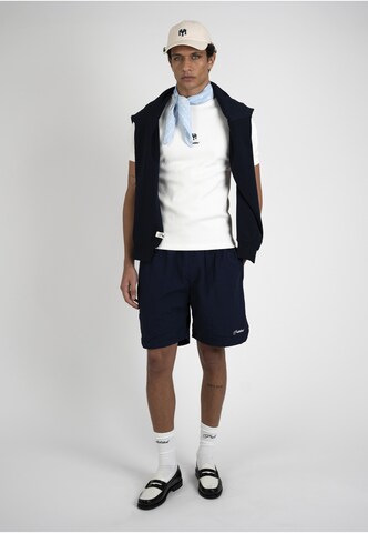 Wide Leg Pantalon 'Low Tide' Prohibited en bleu