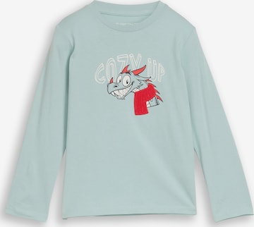 Tricou de la TOM TAILOR pe verde: față
