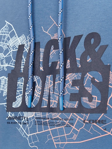 JACK & JONES Sweatshirt i blå