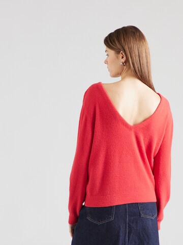 CATWALK JUNKIE Sweatshirt 'TULIPS' in Rood