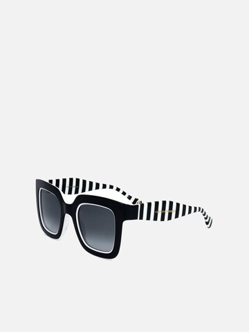 Carolina Herrera Zonnebril 'Carolina Herrera HER 0087/S Black white 50/25/145 Women Sunglasses' in Zwart
