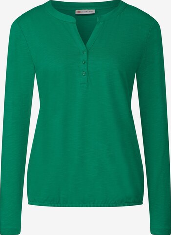 STREET ONE Shirt in Green: front